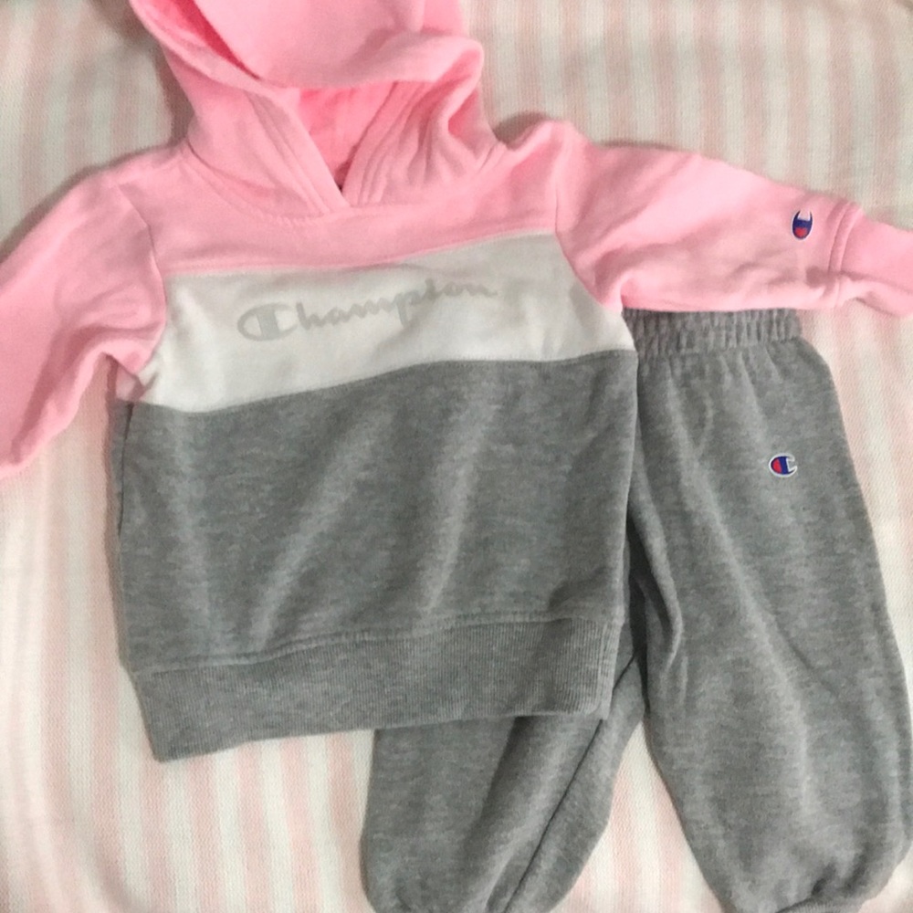 Champion track suit